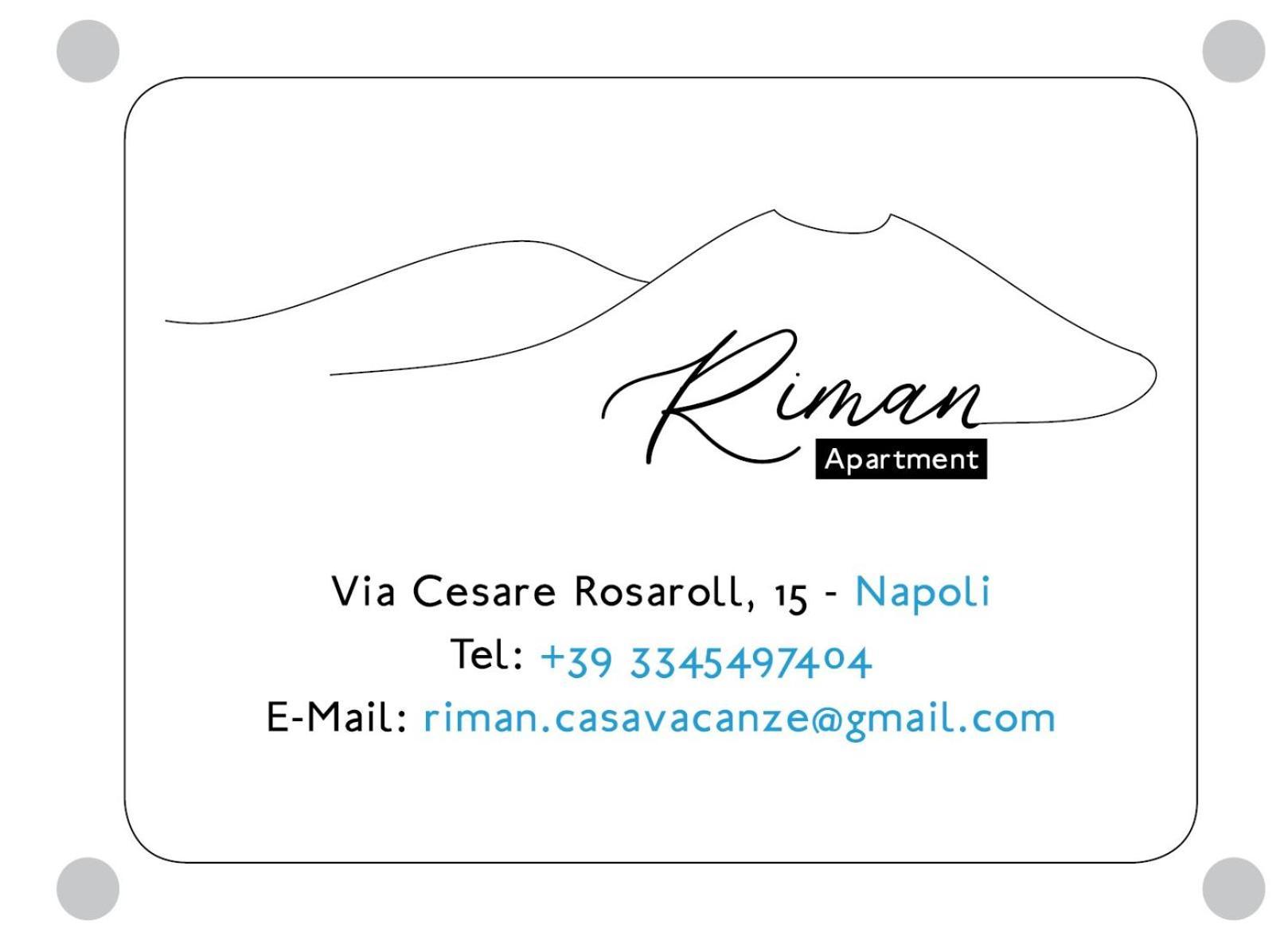 Riman, Apartment Napoli Exterior foto